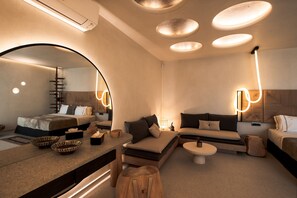 1 bedroom, desk, free WiFi, bed sheets - Brilliant Topaz Suite with Private Pool (Mykonos)