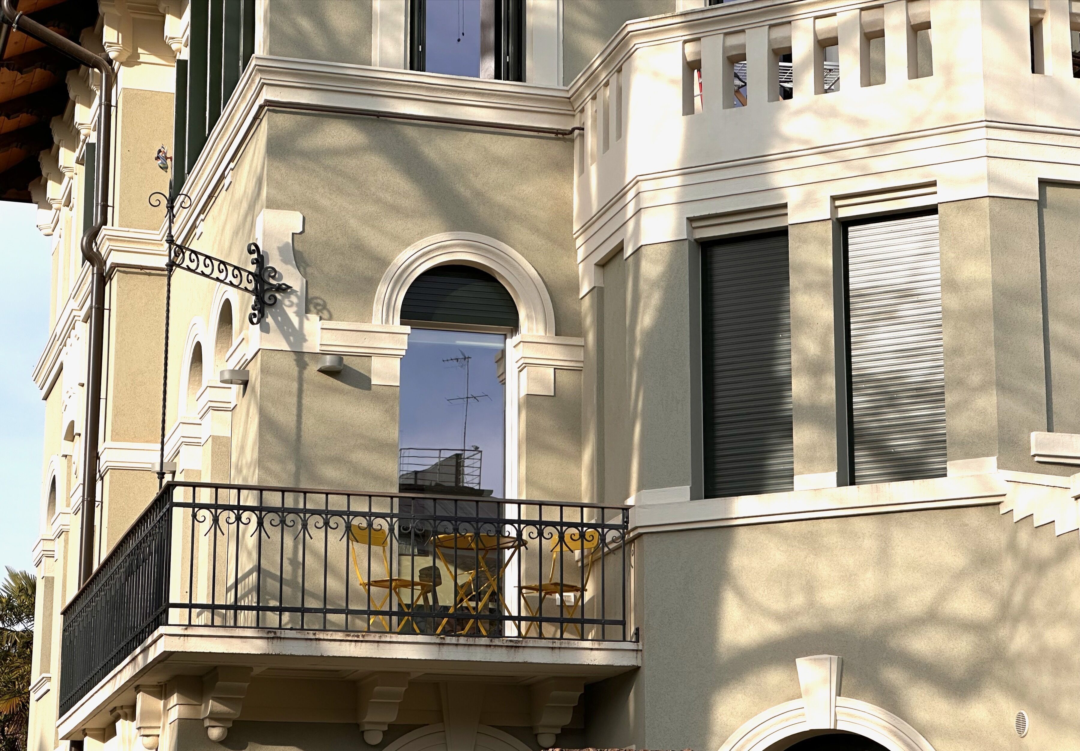 Voorkant van accommodatie