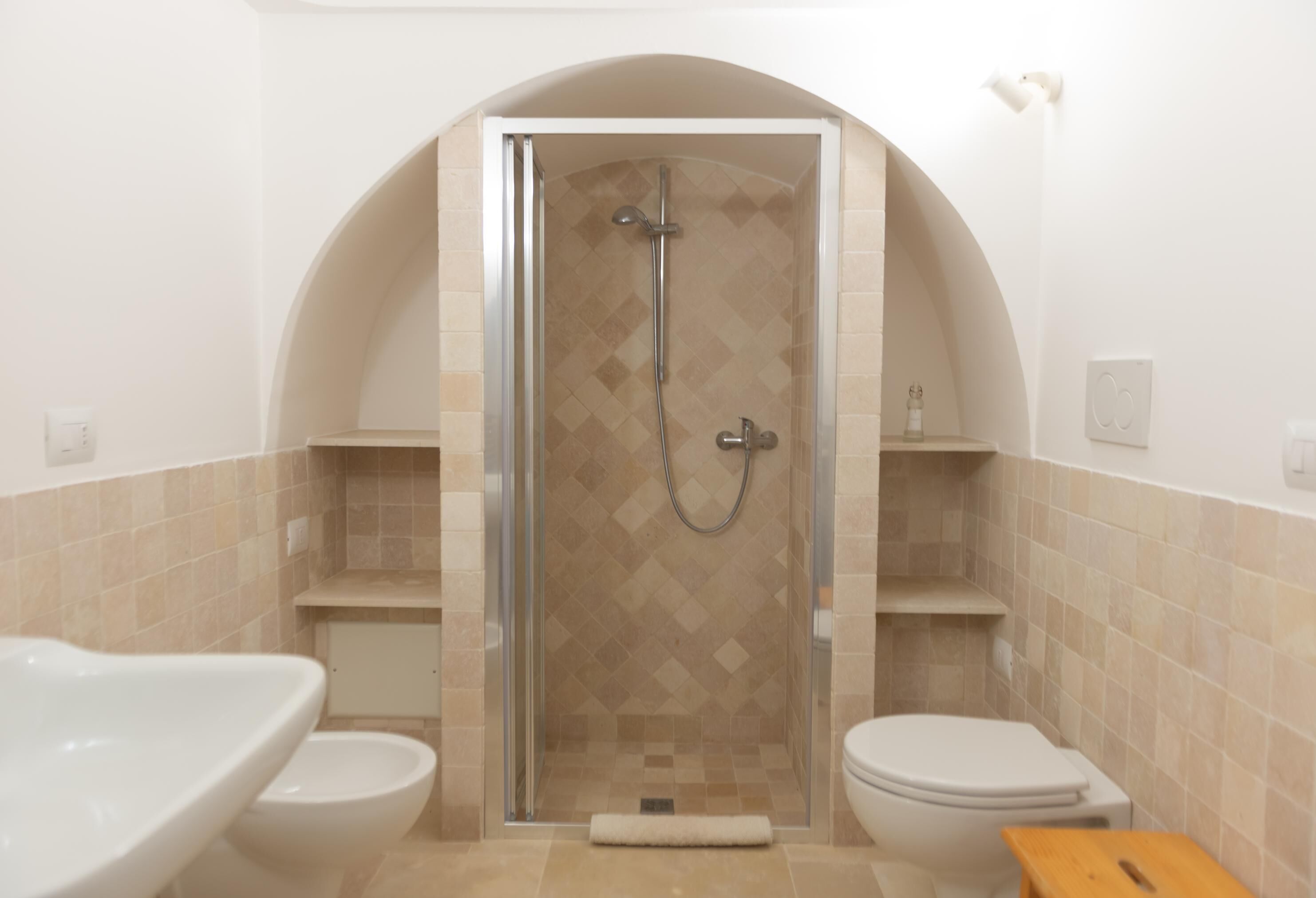Dusche, Handtücher