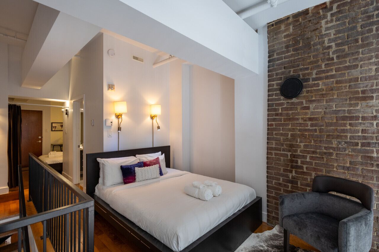 2 dormitorios, tabla de planchar con plancha, wifi y ropa de cama