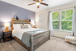 3 dormitorios, escritorio, tabla de planchar con plancha y wifi gratis