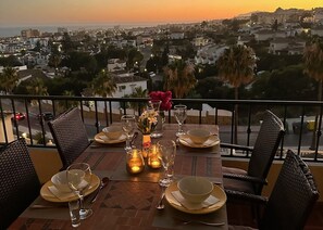 Outdoor dining - P12 Riviera Golf - Apartment (Mijas Costa)