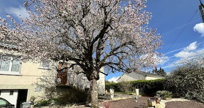 Chambre dans maison partagée au cœur de la Touraine 