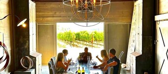 Vineyard Farmhouse with Barn for Entertaining