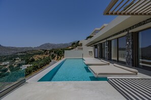 Pool - Pyrgos Exquisite villa 4 ,private pool,South Crete (Plakias)