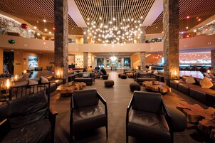 Sala de estar en el lobby