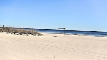 On the beach