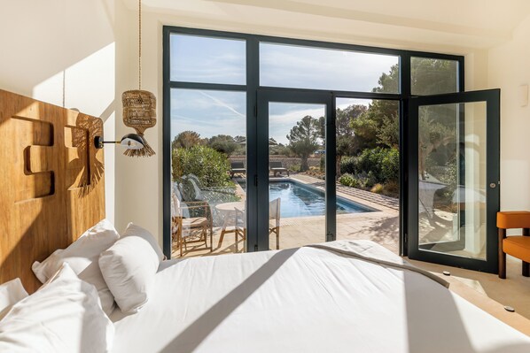 Suite, Private Pool (Mediterranean) | 1 bedroom, premium bedding, minibar, in-room safe - Hotel Cap Menorca - Relais & Châteaux (Alayor)