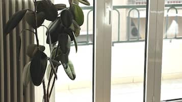 Premium bedding, free minibar, desk, laptop workspace