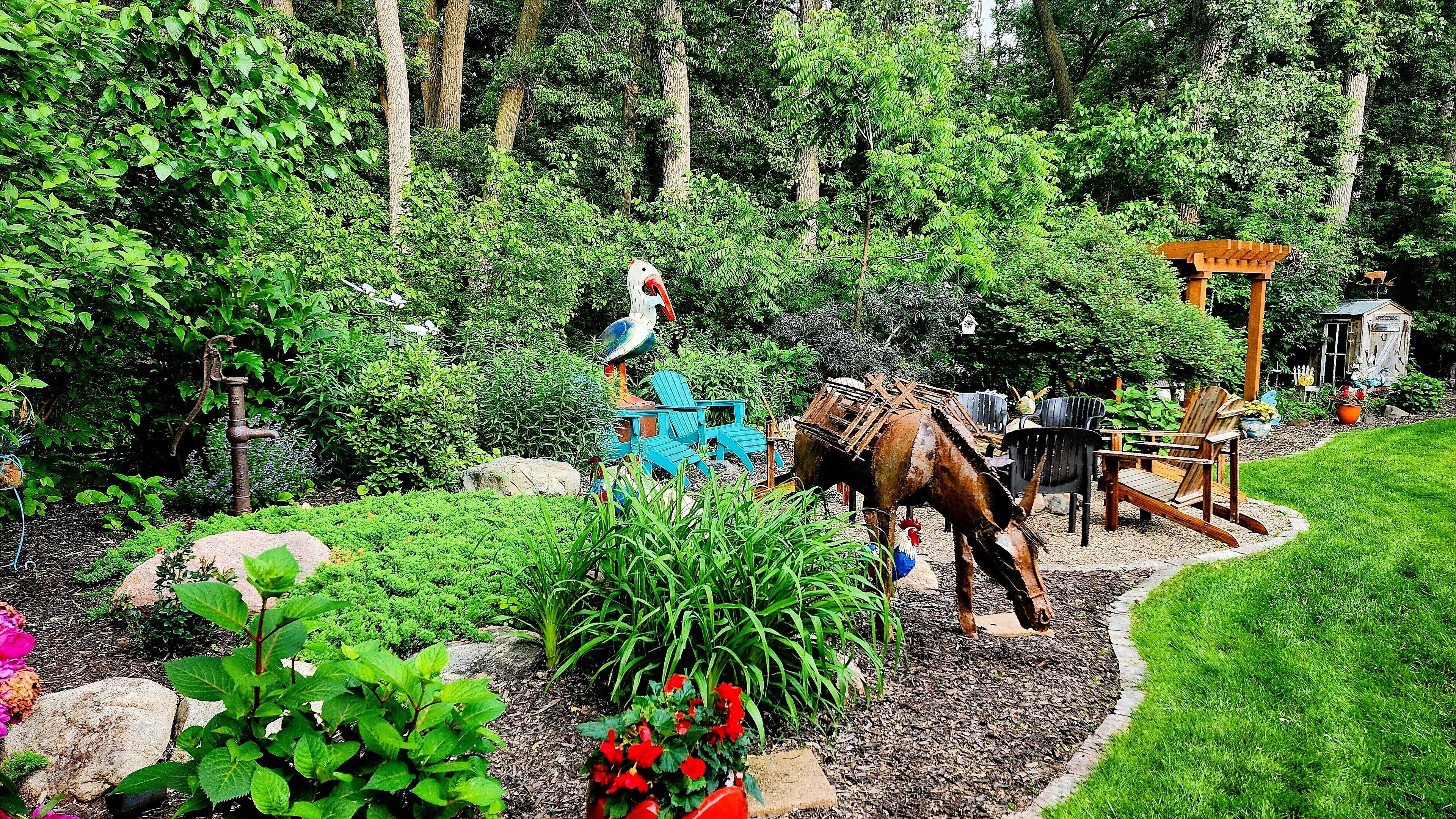 Àrea exterior de l'allotjament