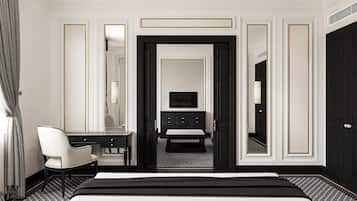 Suite ejecutiva | Sábanas de algodón egipcio, ropa de cama de alta calidad y edredón