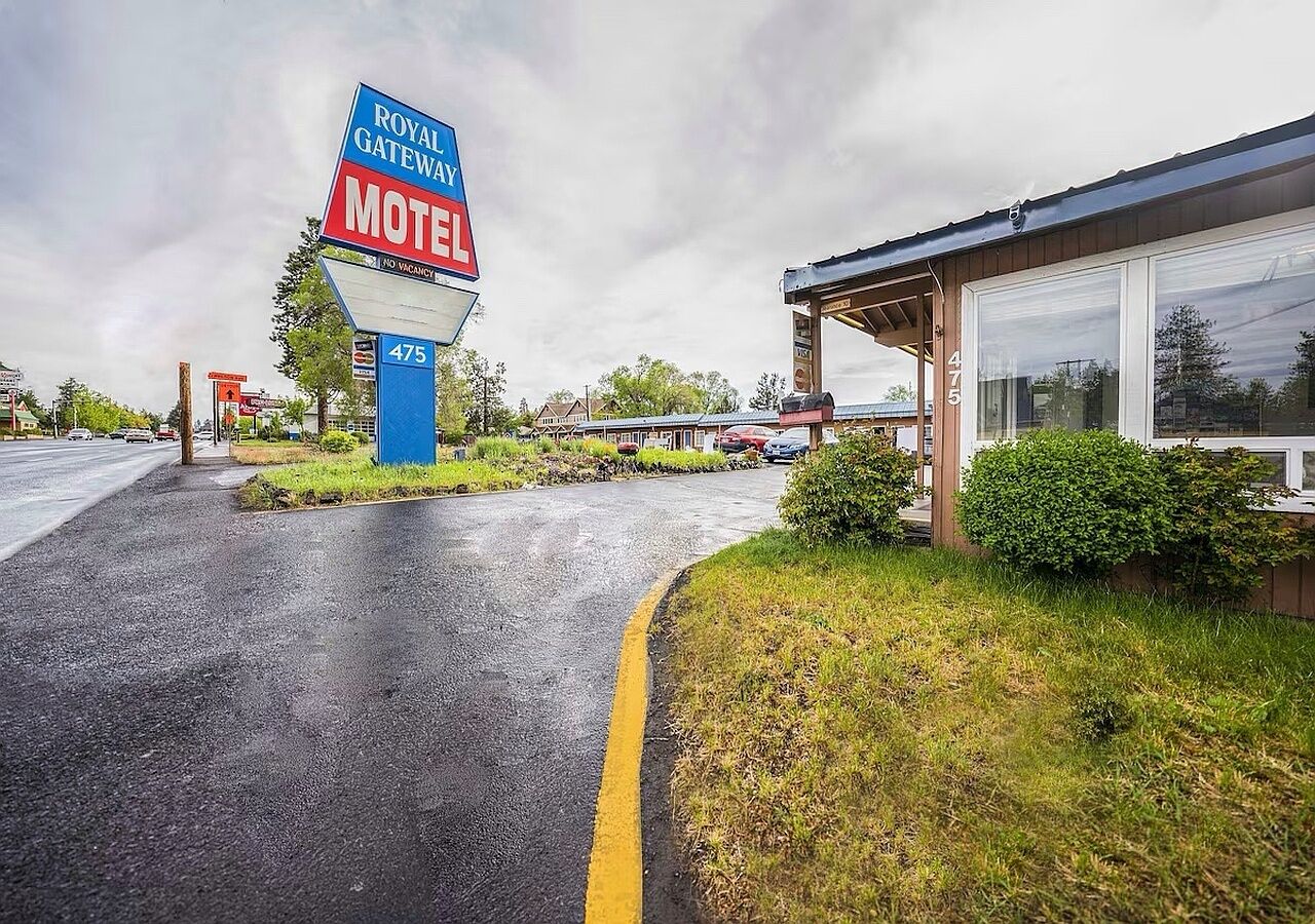 Voorkant van accommodatie