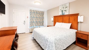 Kamer, 1 kingsize bed | Een bureau, gratis wifi, beddengoed