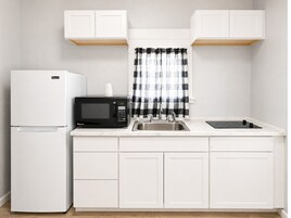 Refrigerador, microondas