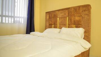 3 soverom, strykejern/-brett, wi-fi og sengetøy