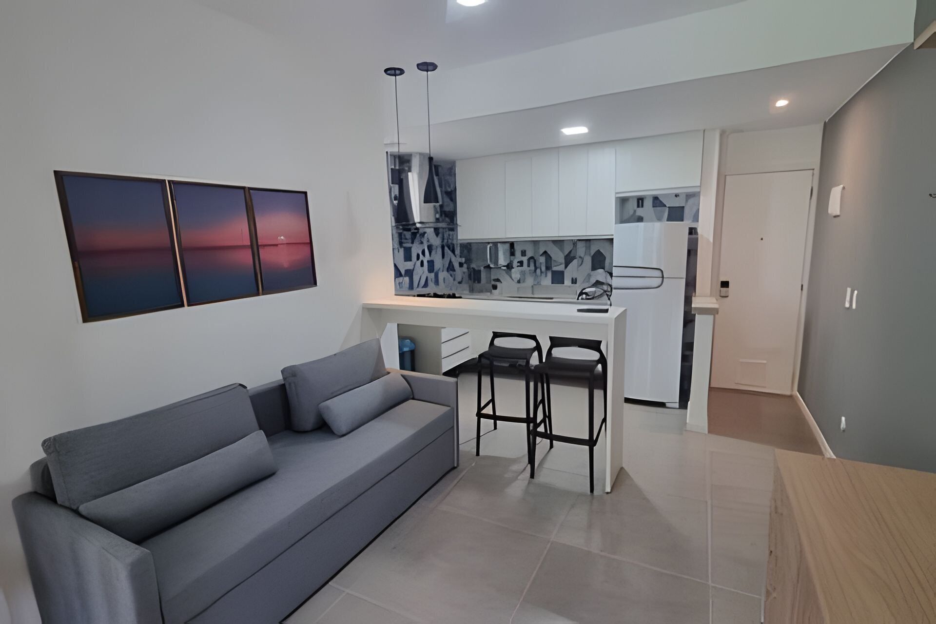 Apartamento básico | Zona de estar