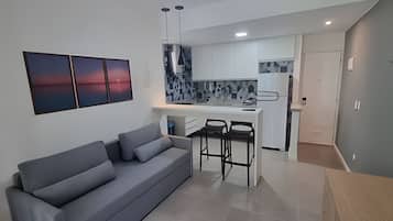 Apartamento básico | Área de estar