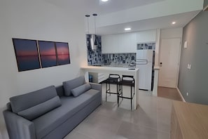 Apartamento básico | Zona de estar