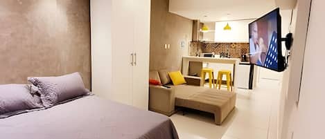 Wifi gratis y ropa de cama