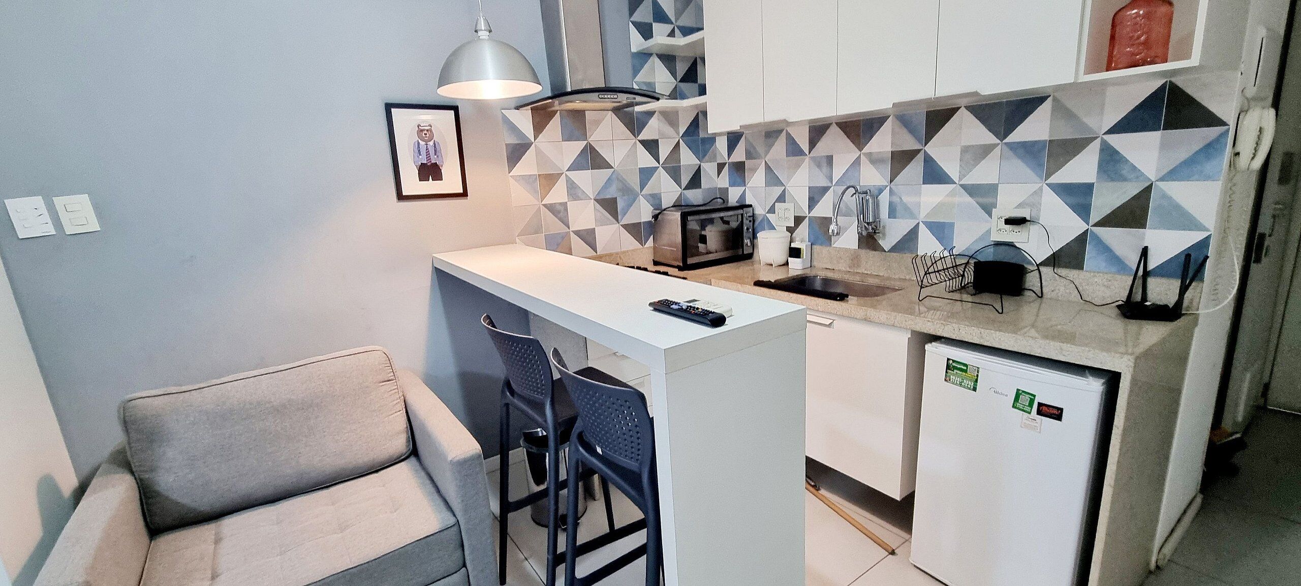 Apartamento básico | Parte interna