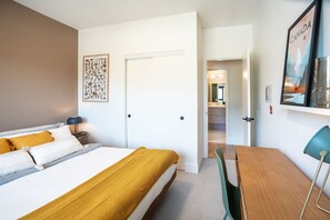 2 chambres, bureau, Wi-Fi, draps fournis