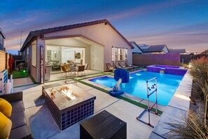 Außenpool, beheizter Pool