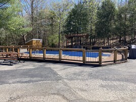 Seasonal outdoor pool