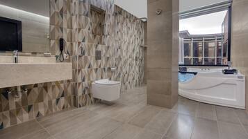 Suite Exécutive, 1 très grand lit | Salle de bain