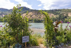 En la playa, toallas de playa
