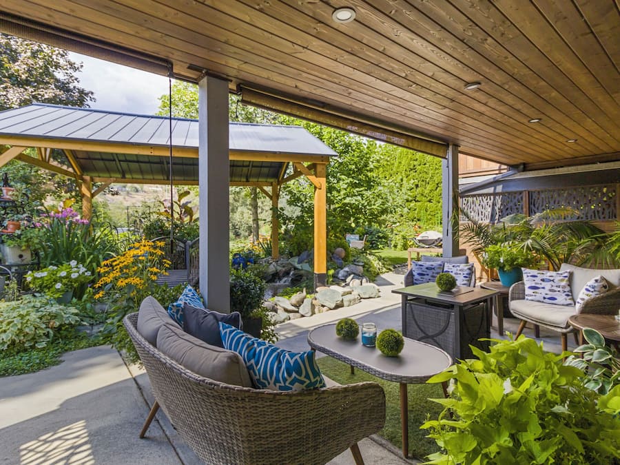 Deluxe Apartment, 1 Bedroom, Garden View | Terrace/patio
