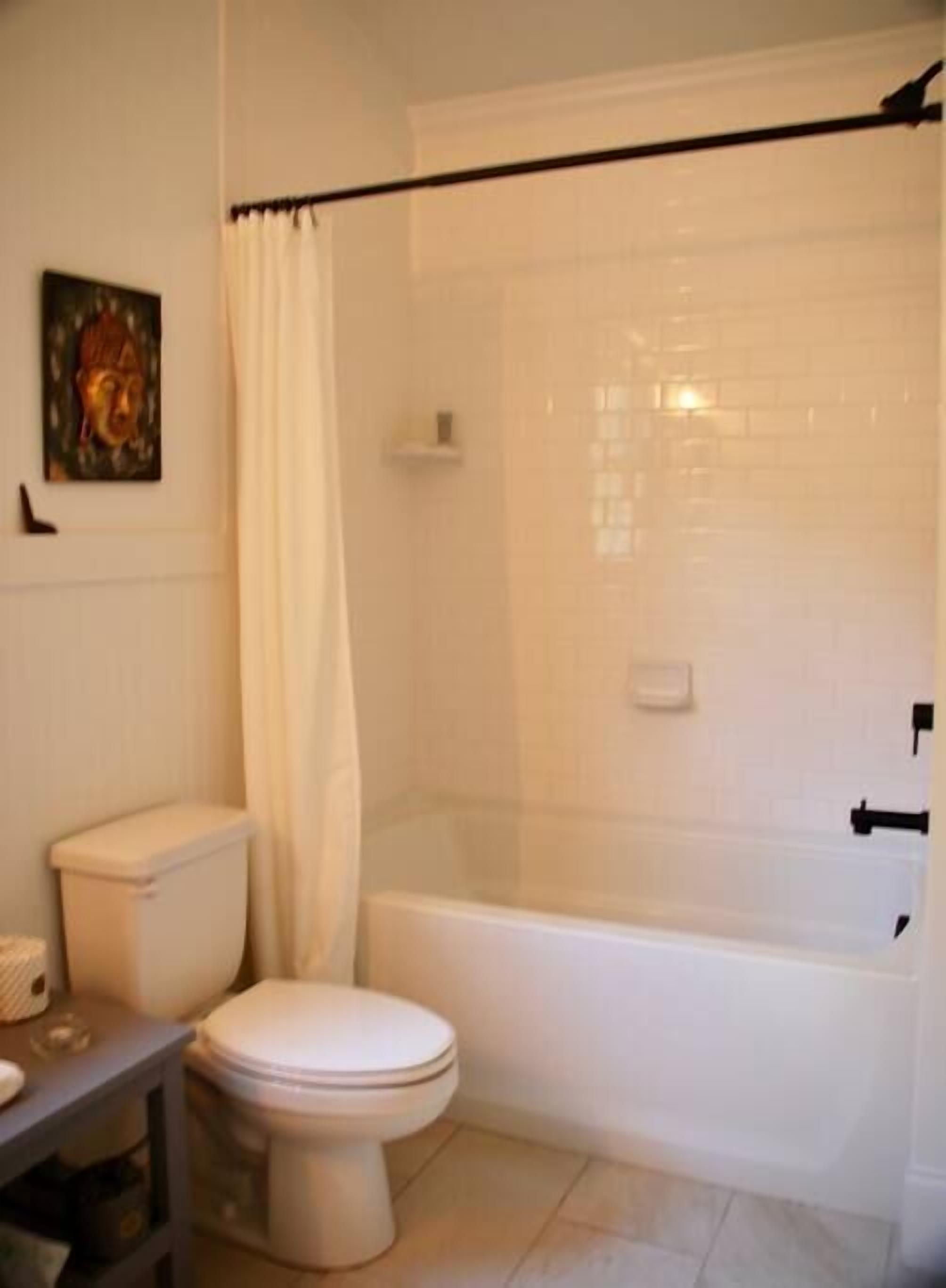 Shower, towels