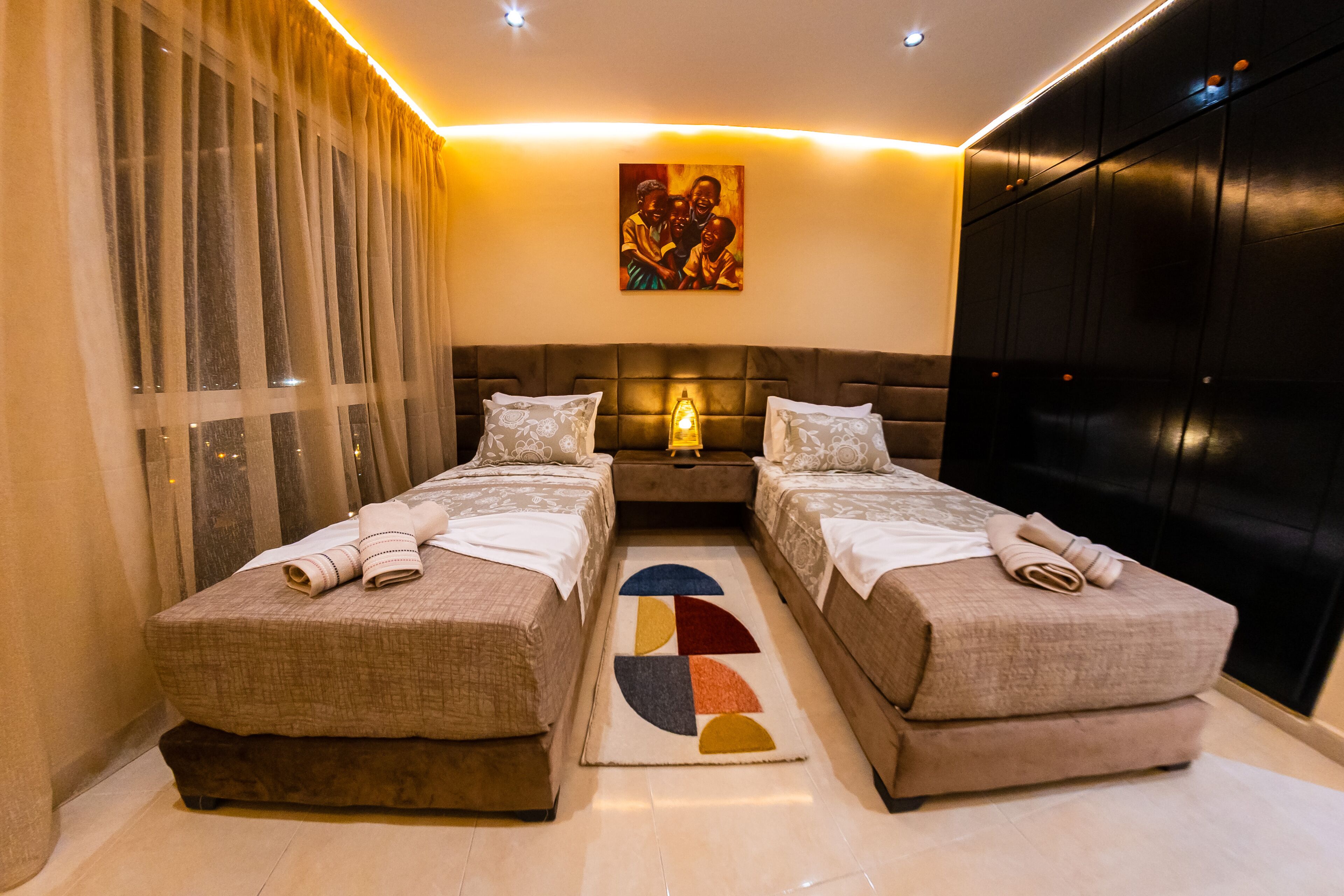 2 bedrooms, WiFi (free), bed sheets