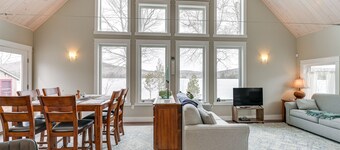 Lakefront Bucksport Home w/ Fire Pit + Gas Grill!