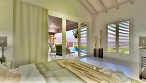 4 bedrooms, in-room safe, desk, iron/ironing board - Please contact me,I Manage 9 other beautiful villas, Sorry this one fully booked (Sint Willibrordus)
