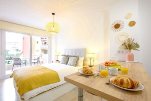 1 soverom, wi-fi og sengetøy