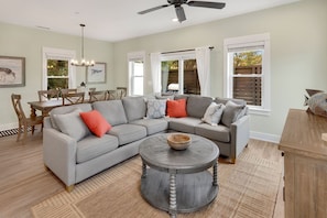 TV - Serene 3BR Retreat Steps from Corolla Beach (Corolla)