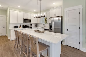 Fridge, microwave, oven, stovetop - Serene 3BR Retreat Steps from Corolla Beach (Corolla)
