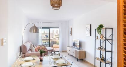 Apartment 'El Oasis Martinica 4 2 A' with Mountain View, Wi-Fi and Air Conditioning