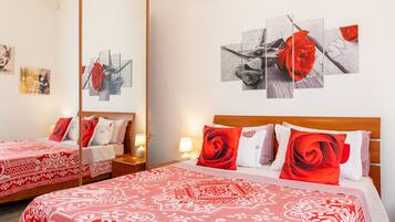 1 makuuhuone, silitysrauta/-lauta, ilmainen Wi-Fi, vuodevaatteet