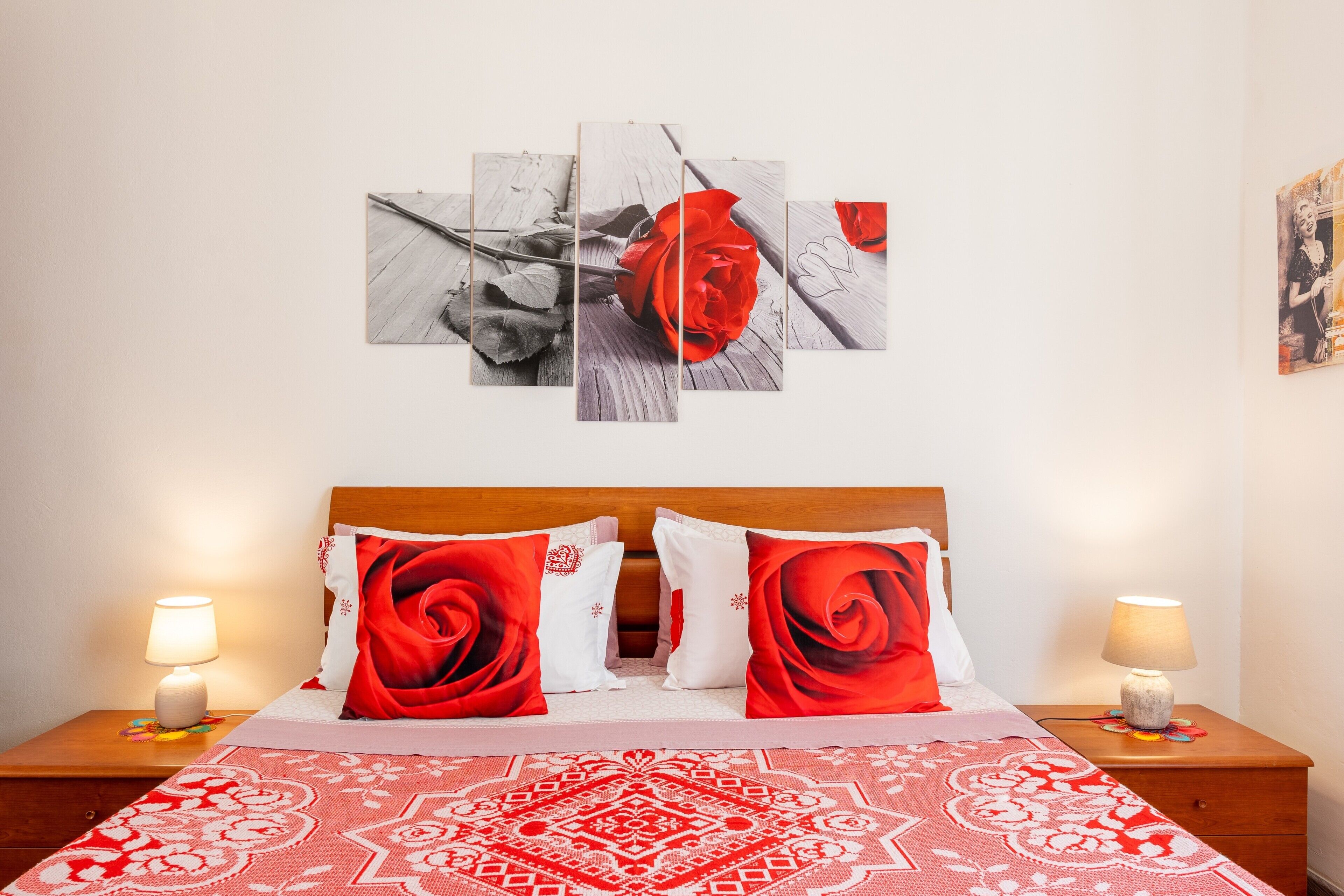 1 makuuhuone, silitysrauta/-lauta, ilmainen Wi-Fi, vuodevaatteet