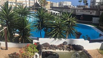 Una piscina riscaldata