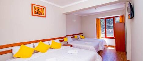 Classic Double Room, City View | Down comforters, memory foam beds, individually decorated