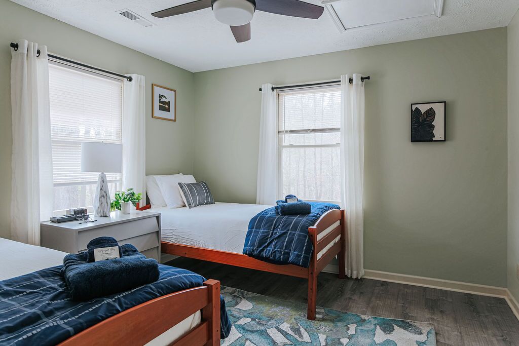 2 chambres, Wi-Fi gratuit, draps fournis