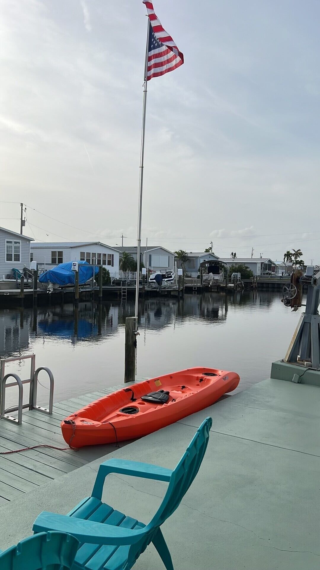 2-bedroom waterfront home with gulf access and  close to bars and restaurants 