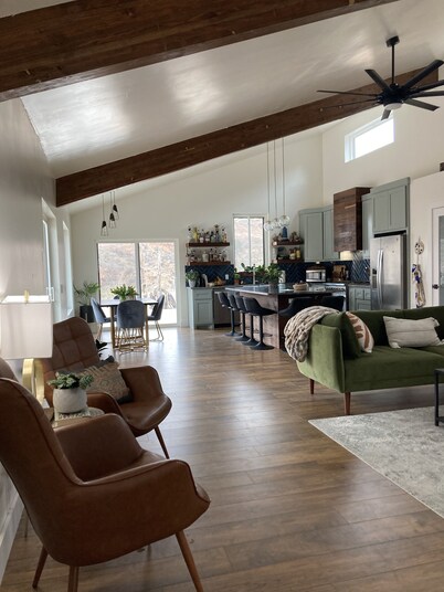 Luxe boho home in your own private canyon