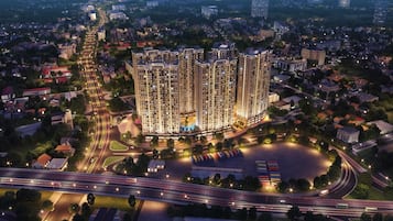 Façana frontal de l'allotjament