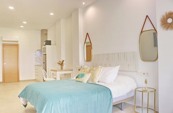 1 Schlafzimmer, Bügeleisen/Bügelbrett, Internetzugang, Bettwäsche