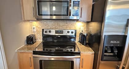 Modern, upscale apartment