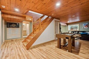 Games room - Near Downtown | Fireplace | Game Room | Hiking (Conway)