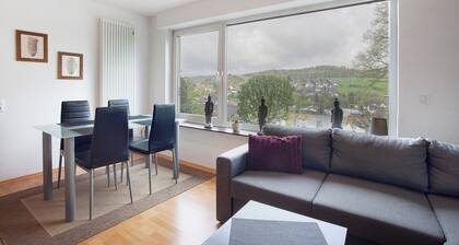 Ferienwohnung "Keil" mit Bergblick, privater Terrasse und WLAN